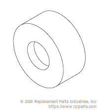 RPI Part #CMD242 - INLET SHUTTLE DISK 