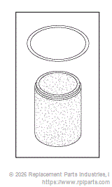 RPI Part #CME085 - PARTICLE FILTER ELEMENT