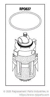 RPI Part #CME107 - FILTER ELEMENT