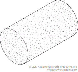 RPI Part #CMF014 - FOAM ELEMENT