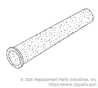 RPI Part #CMF127 - CONE FILTER