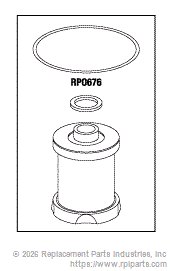 RPI Part #CMK024 - COALESCING FILTER ELEMENT
