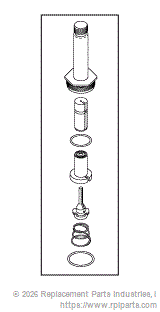 RPI Part #CMK139 - SOLENOID VALVE REPAIR KIT
