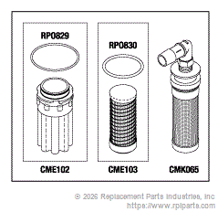 RPI Part #CMK141 - COMPRESSOR PM KIT