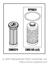 RPI Part #CMK145 - COMPRESSOR PM KIT