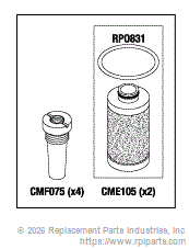 RPI Part #CMK147 - COMPRESSOR PM KIT