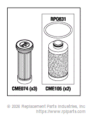 RPI Part #CMK149 - COMPRESSOR PM KIT