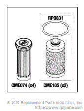RPI Part #CMK150 - COMPRESSOR PM KIT