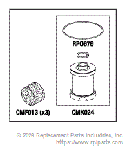RPI Part #CMK161 - COMPRESSOR PM KIT