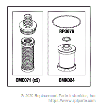 RPI Part #CMK164 - COMPRESSOR PM KIT