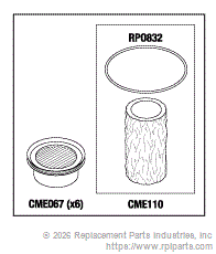 RPI Part #CMK179 - COMPRESSOR PM KIT
