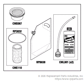 RPI Part #CMK183 - COMPRESSOR PM KIT