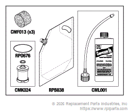 RPI Part #CMK185 - COMPRESSOR PM KIT
