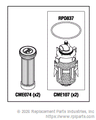 RPI Part #CMK192 - COMPRESSOR PM KIT