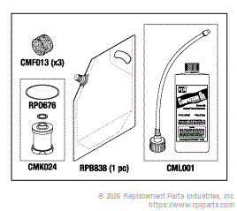 RPI Part #CMK263 - COMPRESSOR PM KIT