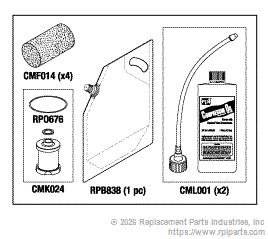 RPI Part #CMK269 - COMPRESSOR PM KIT