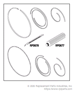 RPI Part #CMK287 - COMPRESSOR TIP SEAL KIT