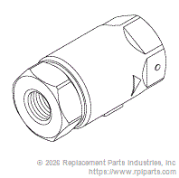 RPI Part #CSV078 - CHECK VALVE (1/4