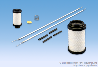 RPI Part #CVK501 - VENTILATOR PM KIT (WITH LAMPS - 9.4