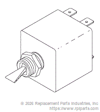 RPI Part #CVS006 - POWER SWITCH/CIRCUIT BREAKER