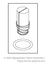 RPI Part #DSK016 - SOLENOID VALVE REPAIR KIT