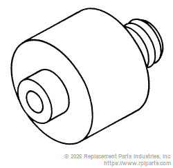 RPI Part #GOV012 - PRESSURE VALVE (OUTLET)