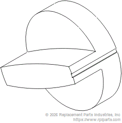 RPI Part #HBK008 - TIMER KNOB