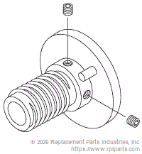 RPI Part #IEA001 - HEAD ADAPTOR ASSEMBLY