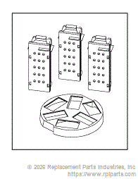 RPI Part #KVK039 - CASSETTE HOLDER KIT