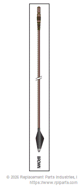 RPI Part #LGN002 - LEADWIRE BROWN 24