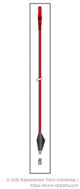 RPI Part #LGR002 - LEADWIRE RED 24
