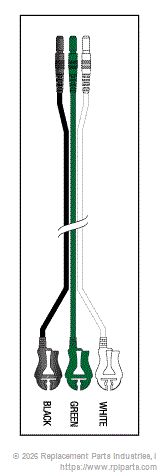 RPI Part #LKM008 - 3 LEADWIRE SET - 24