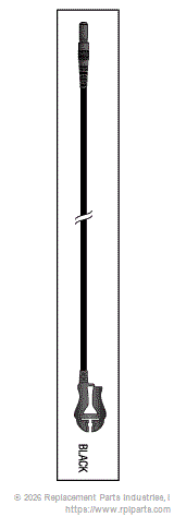 RPI Part #LPB002 - LEADWIRE BLACK 24