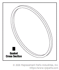 RPI Part #MDG002 - DOOR GASKET
