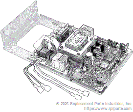 RPI Part #MIB129 - CONTROL PC BOARD (REFURBISHED) 