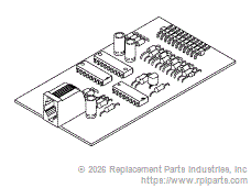 RPI Part #MIB170 - HAND CONTROL PC BOARD