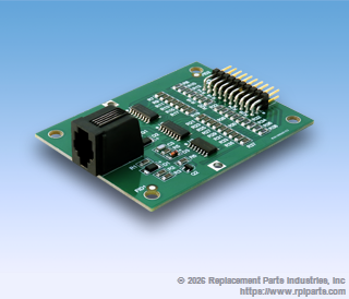 RPI Part #MIB320 - HAND CONTROL/FOOT CONTROL PC BOARD