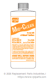 RPI Part #MIC143 - MID-CLEAN™