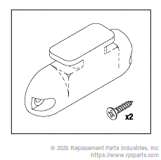 RPI Part #MIC171 - TOP END CAP (CLIP ON)