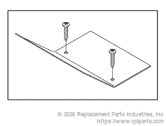 RPI Part #MIC200 - COVER PLATE (PRINTER)