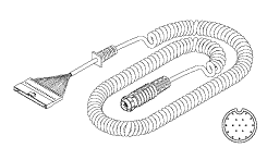 RPI Part #MIC256 - COILED CORD