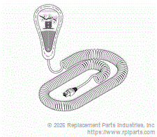 RPI Part #MIC262 - HAND CONTROL (NON-PROGRAMMABLE)