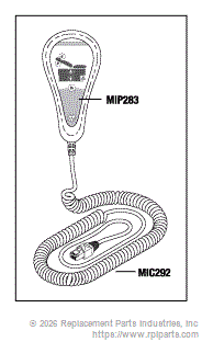 RPI Part #MIC282 - HAND CONTROL