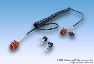 RPI Part #MIC297 - SENSOR COILED HARNESS