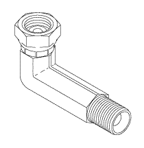 RPI Part #MIF246 - ELBOW FITTING (1/8