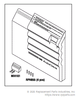 RPI Part #MIK194 - DOOR PANEL KIT