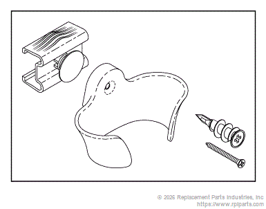 RPI Part #MIK252 - HAND CONTROL HOLSTER KIT