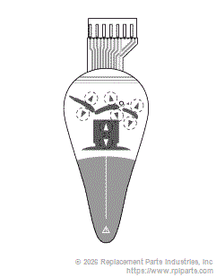 RPI Part #MIP263 - MEMBRANE PANEL (NON-PROGRAMMABLE)