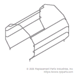 RPI Part #MIR208 - TRAY RACK