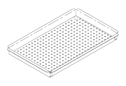 RPI Part #MIT207 - INSTRUMENT TRAY ( LARGE)